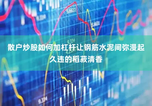散户炒股如何加杠杆让钢筋水泥间弥漫起久违的稻菽清香