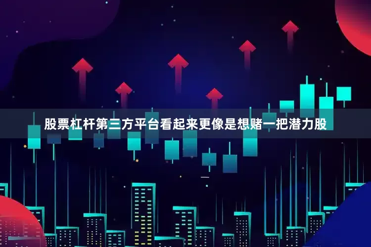 股票杠杆第三方平台看起来更像是想赌一把潜力股